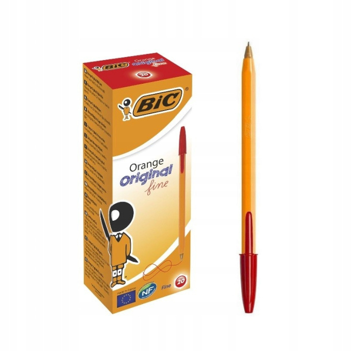 Długopis BIC Orange - Czerwony